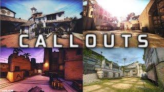 TODOS los CALLOUTS  de los MAPAS | CS:GO