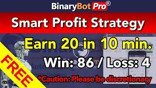 Binary Bot | Smart Profit Strategy | Free Download (2021) #BinaryBotPro