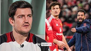 "Amorim and Ten Hag are total opposites" | Harry Maguire discusses Man Utd's season so far