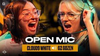 Cloud9 White Outmaneuvers G2 Gozen Using Only Pistols | Open Mic | VCT Game Changers Championship