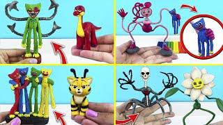 Making Characters Compilation: Prototype 1006, Bron, Mini Huggies, Cat-Bee, Daisy,CandyCat with Clay