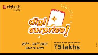 digibank launches digiSurprise - #KeepShakingKeepWinning