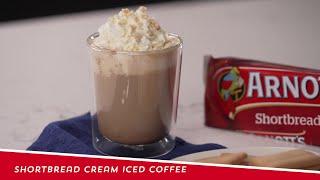 De’Longhi & Arnott’s Shortbread Cream Iced Coffee, with Eletta Explore coffee machine