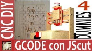 Creare il gcode per cnc da un'immagine utilizzando InkScape - Creazione logo pink floyd