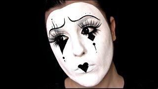 MIME /  CLOWN HALLOWEEN MAKEUP TUTORIAL