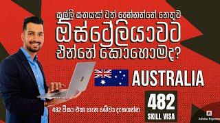 ඕස්ට්‍රේලියාවට එන්නේ කොහොමද? | 482 Skill Visa | Sinhala Vlog