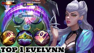 Wild Rift Evelynn - Top 1 Evelynn Gameplay Rank Grandmaster