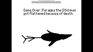 PaRappa the Stickman (PC Bootleg) Continue + Game Over