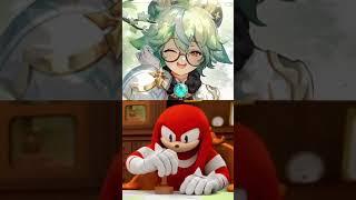 Knuckles rates Mondstadt waifus | Genshin Impact