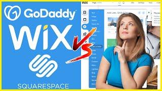 GoDaddy Vs WIX Vs Squarespace for Website Building | Which is Better?