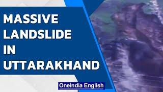 Massive landslide in Joshimath, Uttarakhand | Watch video | Oneindia News