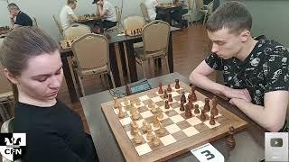 WFM Fatality (2042) vs A. Guseynov (1633). Chess Fight Night. CFN. Rapid