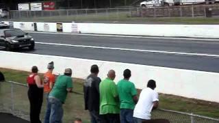 Black Subaru Impreza WRX STi vs. Ford Mustang 4.6L V8 Spring Slamboree 2011