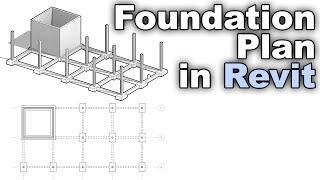 Foundation Plan in Revit Tutorial (Footing in Revit)