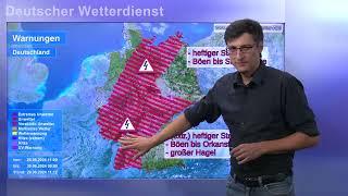 29.06.2024 Unwetterinformation - Deutscher Wetterdienst (DWD)