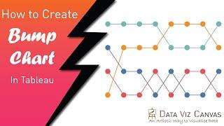 How to Create Bump Chart In Tableau| Tableau Tutorial for beginners