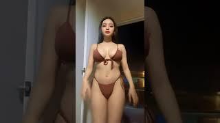 bikini dance #ai  #bikini #dance #brown