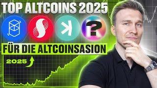 Top 10 GÜNSTIGE Altcoins zum KAUFEN für 2025!  Januar HODL Edition