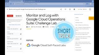 [2024] Monitor and Log with Google Cloud Operations Suite: Challenge Lab || #qwiklabs | #GSP338