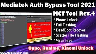 MTK Auth Bypass Tool New Update 2021 | Oppo, Realme, Xiaomi, Vivo New Model Added