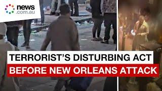 New Orleans attack footage reveals Shamsud-Din Jabbar’s secret act