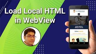 Load Local HTML Files Into WebView | Android Studio Tutorial