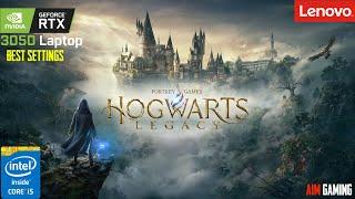 Hogwarts Legacy RTX 3050 Laptop Best Settings Gameplay | Mix High | Ideapad Gaming 3 i5-11320H