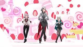 [MMD] Perfume - Nee. Fatui_tyan, Arlecchino, Linnet