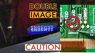 Fastest Way to Fix Double Image Problems #samsungtv #solderingtips