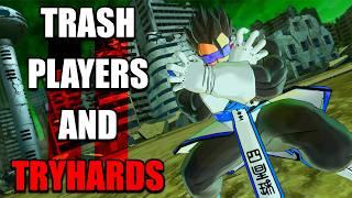 Trash Players And Tryhards In Ranked Part II | Dragon Ball Xenoverse 2