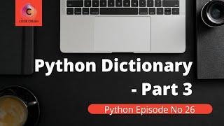 Python Nested Dictionary | Dictionary in python | Basic Python Programming using dictionaries