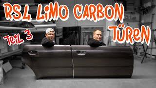 The RS4 Limo gets carbon doors! Pick-up and painting - part 3 | Philipp Kaess |