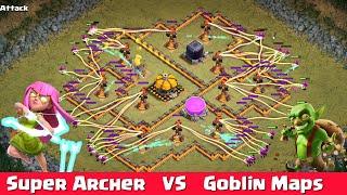 Super Archer vs Goblin Maps - Clash of Clans | Clashverse