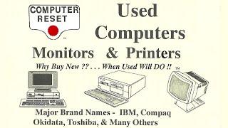 A look through the 1993 Computer Reset catalog - IBM 5150 PCs for $99!