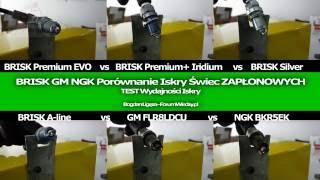 BRISK vs GM vs NGK test spark - spark plug