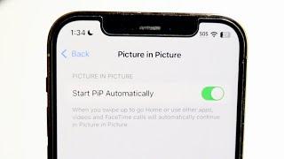 How To Enable Picture In Picture Mode On iOS 18!