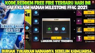 KODE REDDEM FREE FIRE TERBARU & CARA KLAIM HADIAH DI EVENT MILESTONE FFAC 2021 | GARENA FREE FIRE