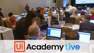 Learn RPA Firsthand from the experts at Academy Live!