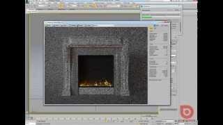 3Ds Max + Corona Render. Создание пламени (Огонь внутри камина)