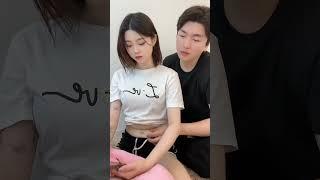 hot girls ️2단 뱃살 #shortvideo