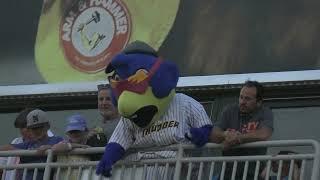 Boomer's got balls! | Trenton Thunder #baseball #trentonthunder #mascot #sports