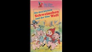 Cartoon Bonanza 4 German VHS Closing (Disney) 1987