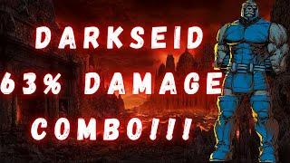 Darkseid 63% damage combo!!!