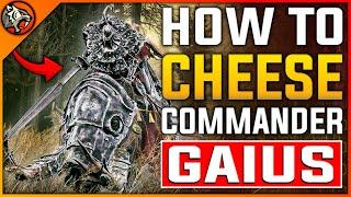 Elden Ring - How to CHEESE Commander Gaius | Shadow of The Erdtree // Boss Fight Full Guide