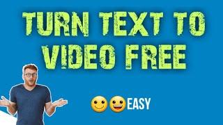 How to convert text to video |article  to video #invideo