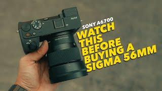5 REASONS WHY THE SIGMA 56MM F1.4 IS TOTALLY WORTH IT (FOR SONY A6700, A6400, FX30, ZV-E10, A6100)