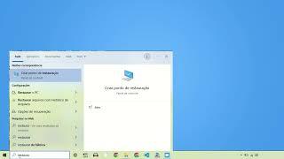 COMO CRIAR PONTO DE RESTAURAÇÃO DO SISTEMA [WINDOWS]