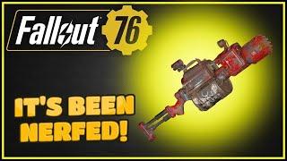 This Weapon Got An Unexpected Nerf - Fallout 76