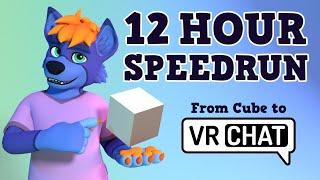 The 12 Hour Furry VRC Model Speedrun