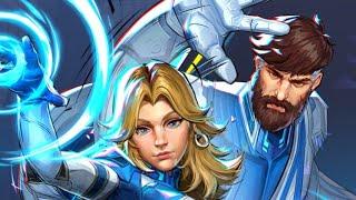 Mr Fantastic & Invisible Woman Abilities & Team-Up Showcase | Marvel Rivals Season 1 (4k)